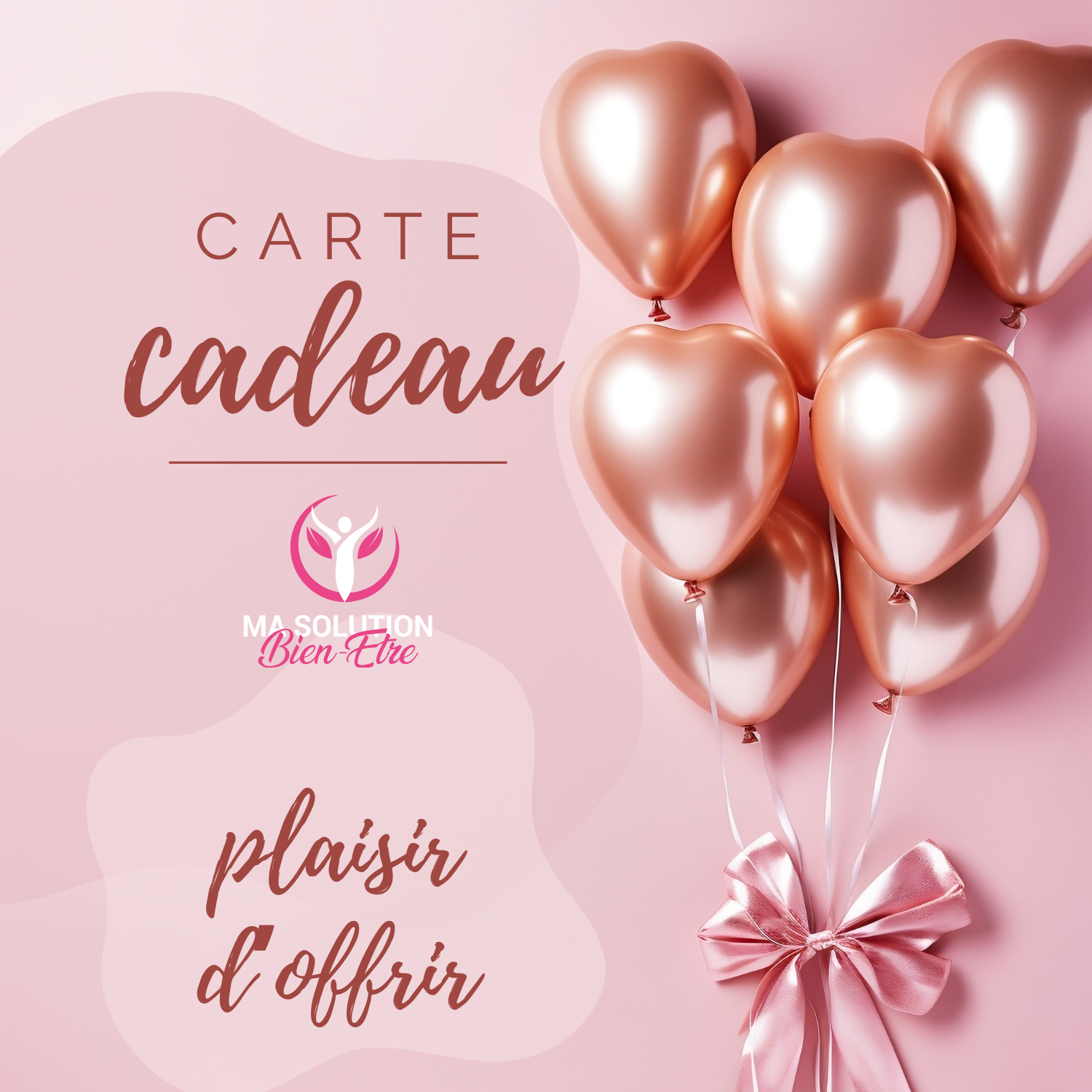 Plaisir d'offrir : carte cadeau Ma Solution Bien-Être